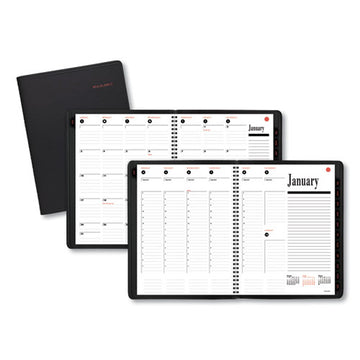 AT-A-GLANCE® 800 Range Weekly-monthly Appointment Book, 11 X 8.25, Black Cover, 12-month (jan To Dec): 2022 freeshipping - TVN Wholesale